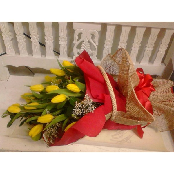 Korean tulip basket