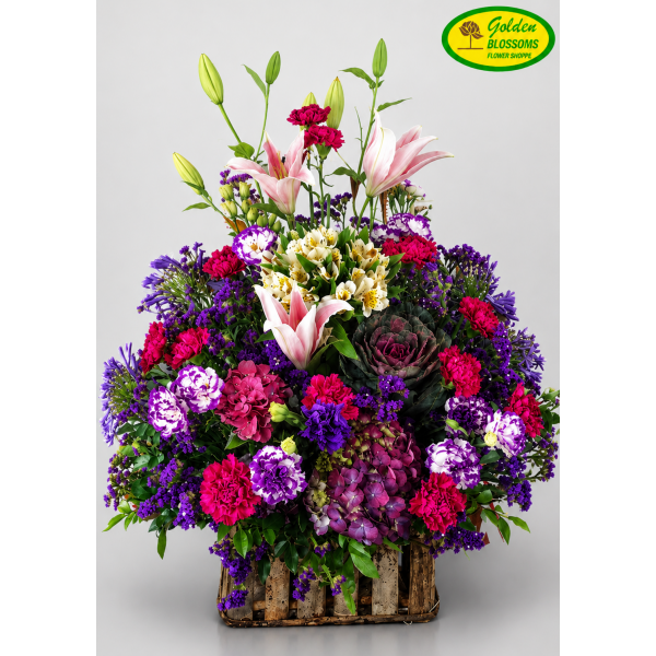 Purple Pink Burst 