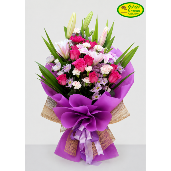 Purple Bouquet 101