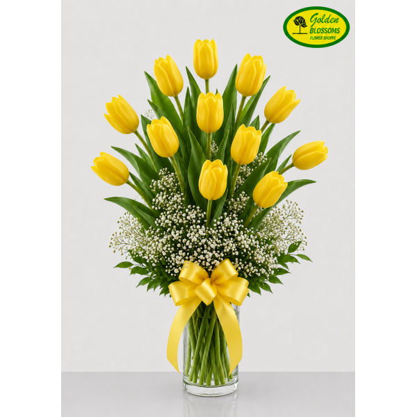 Valentine Lemon Tulips