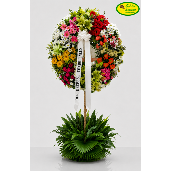 Funeral Wreath 002